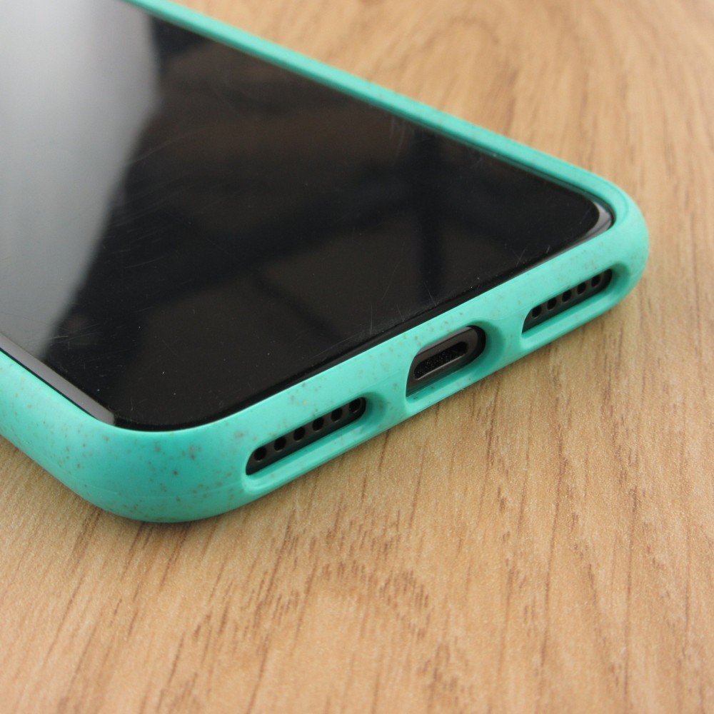Hülle iPhone Xs Max - Bio Eco-Friendly - Türkis