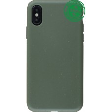 Coque iPhone X / Xs - Bio Eco-Friendly - Vert foncé