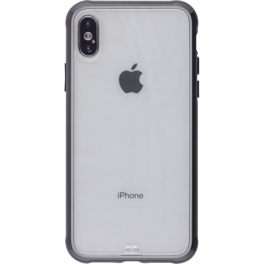 Coque iPhone Xs Max - Bumper Blur - Noir