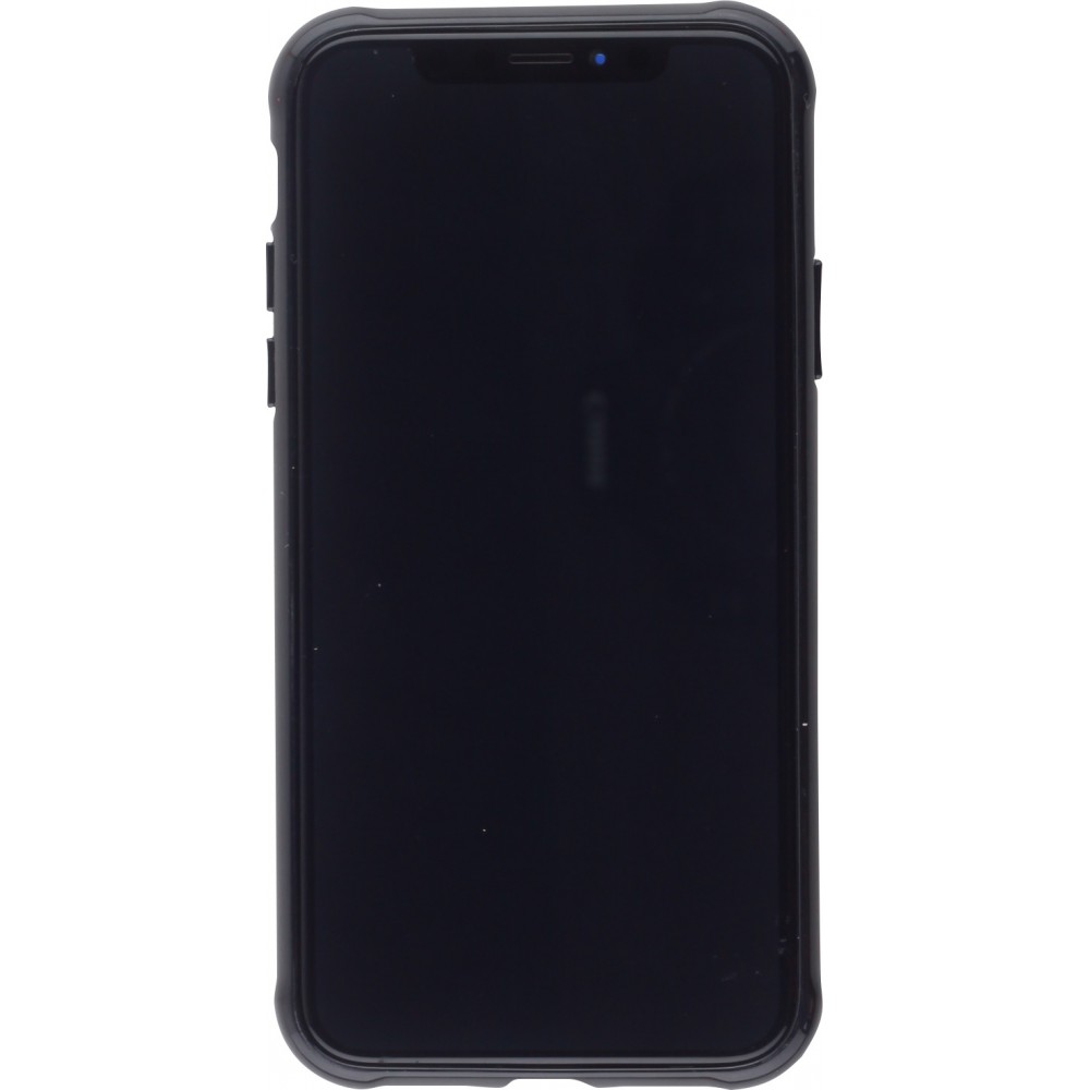 Coque iPhone Xs Max - Bumper Blur - Noir