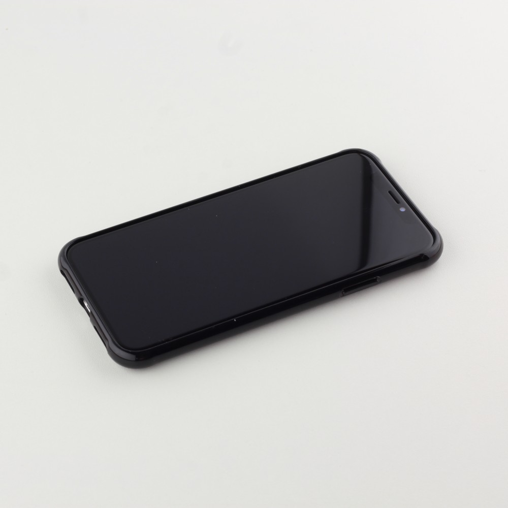 Hülle iPhone Xs Max - Bumper Blur - Schwarz