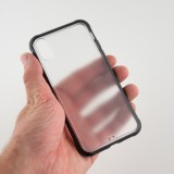 Coque iPhone Xs Max - Bumper Blur - Noir