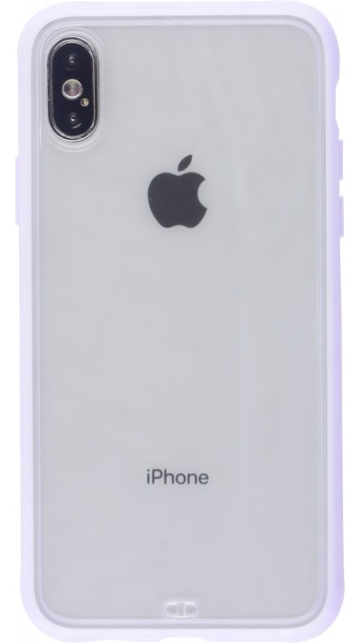 Coque iPhone X / Xs - Bumper Blur - Violet