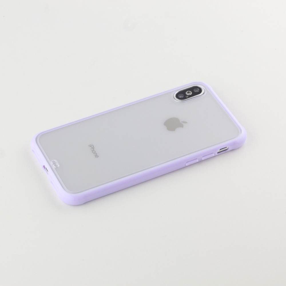 Coque iPhone X / Xs - Bumper Blur - Violet