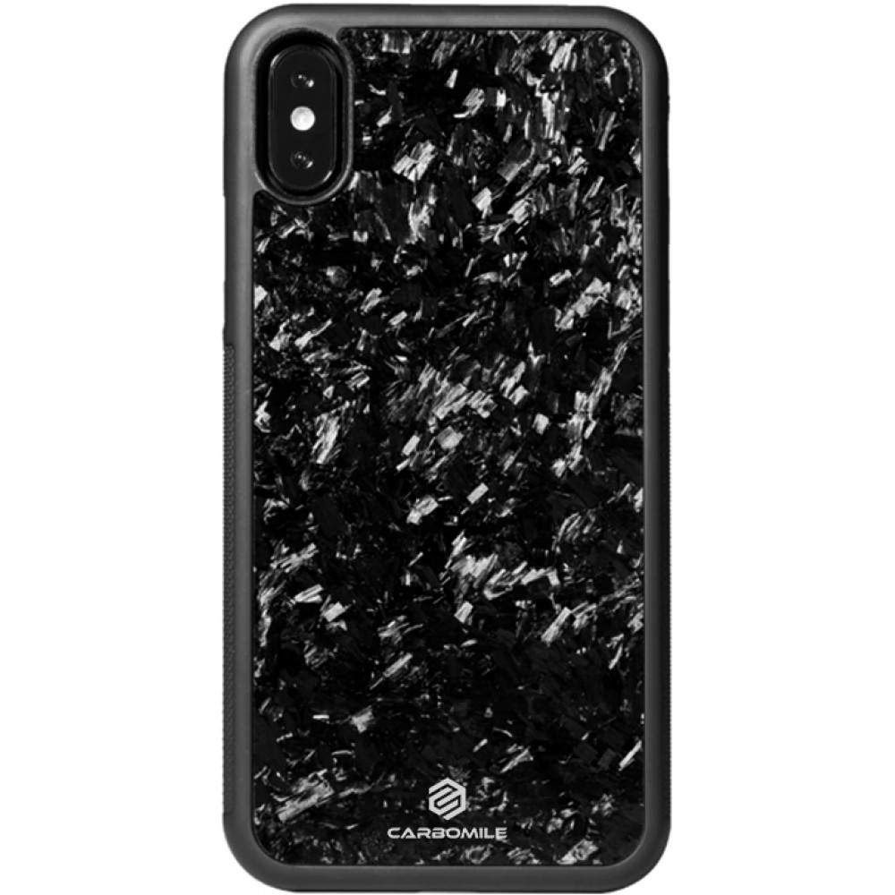 Hülle iPhone XR - Carbomile Forged Carbon