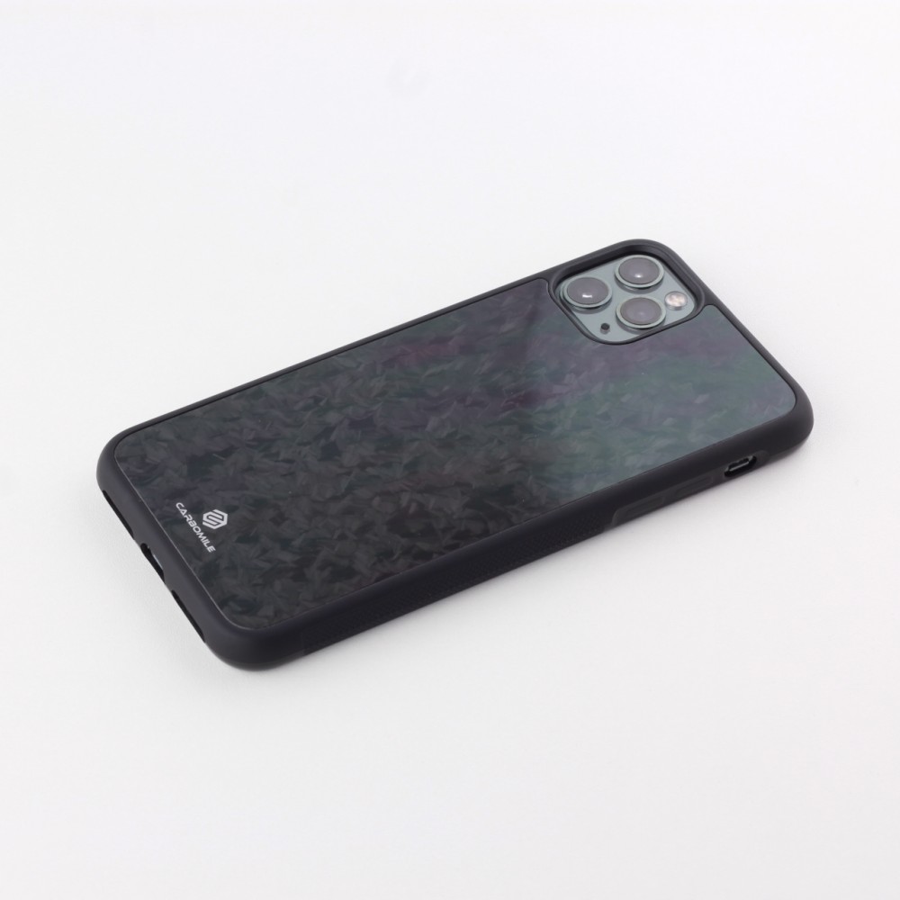 Hülle iPhone XR - Carbomile Forged Carbon