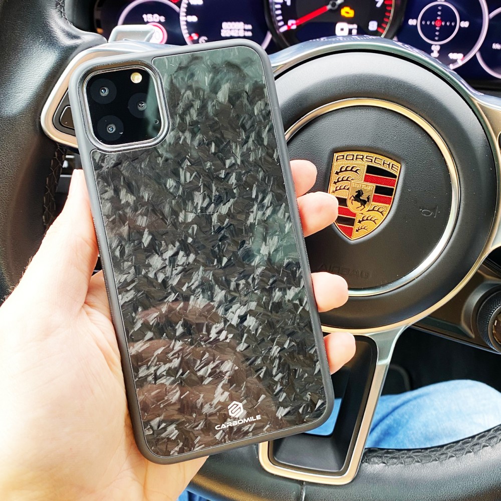 Hülle iPhone X / Xs - Carbomile Forged Carbon