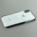 Coque iPhone X / Xs - Clear kaleido - Noir