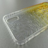 Hülle iPhone X / Xs - Diamond 3D - Gelb