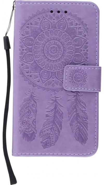 Coque iPhone Xs Max - Flip Dreamcatcher - Violet