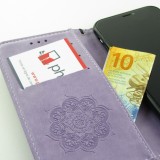 Coque iPhone X / Xs - Flip Dreamcatcher - Violet