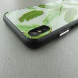 Coque iPhone X / Xs - Glass feuille