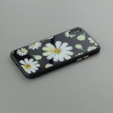 Coque iPhone Xs Max - Glass marguerite