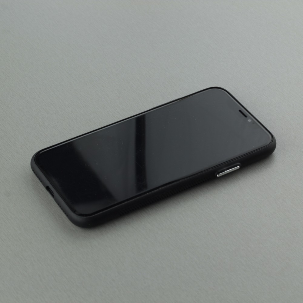 Coque iPhone Xs Max - Glass marguerite