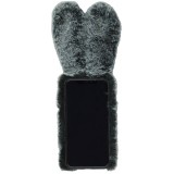 Coque iPhone X / Xs - Lapin fourrure chic