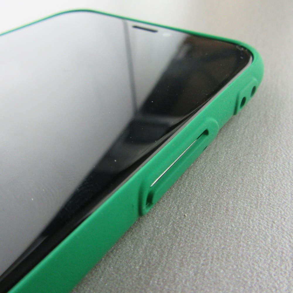 Coque iPhone X / Xs - Plastic Mat mouton - Vert