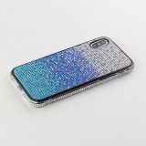 Coque iPhone X / Xs - Shiny Gradient - Bleu