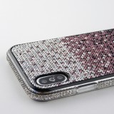 Coque iPhone X / Xs - Shiny Gradient - Rose