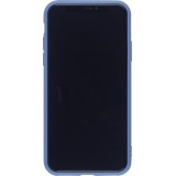 Hülle iPhone XR - Silikon Mat Herz lavendel