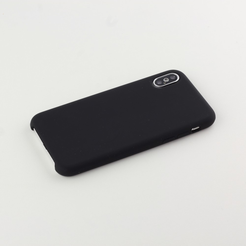 Coque iPhone Xs Max - Soft Touch - Noir