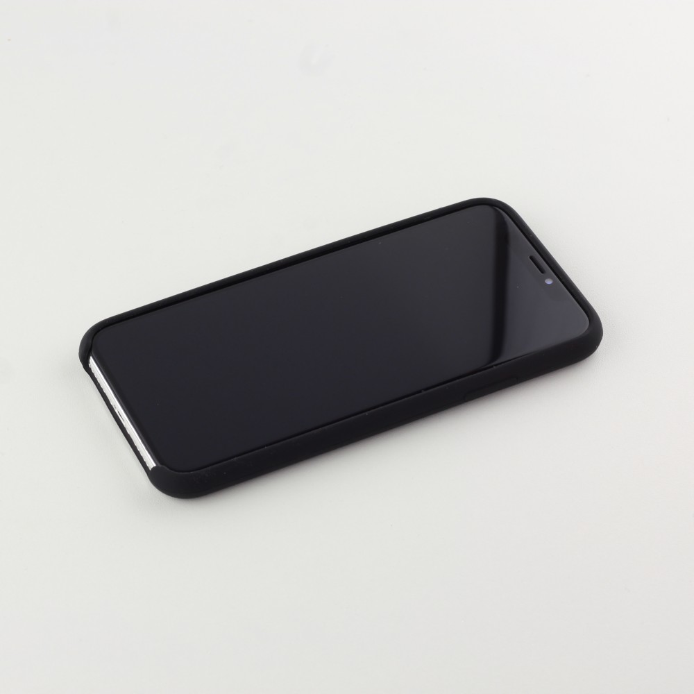 Coque iPhone X / Xs - Soft Touch - Noir