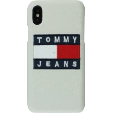Hülle iPhone X / Xs - Tommy jeans - Weiss