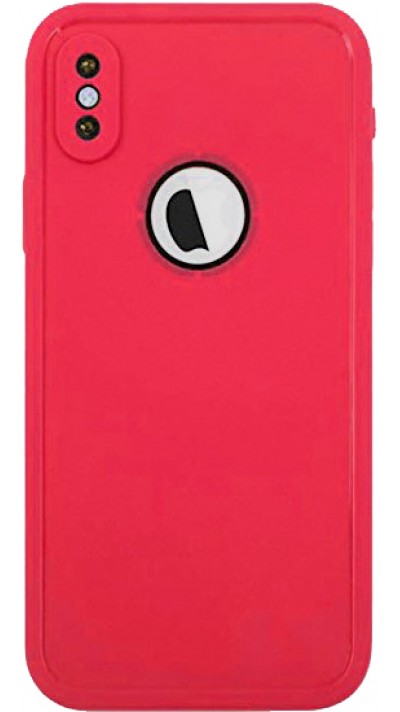 Coque iPhone X / Xs - Water Case - Rouge