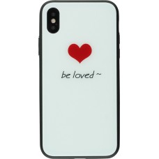 Coque iPhone X / Xs - Glass be loved