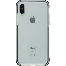 Hülle iPhone X / Xs - Bumper Stripes - Schwarz