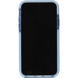 Coque iPhone XR - Clear kaleido - Bleu