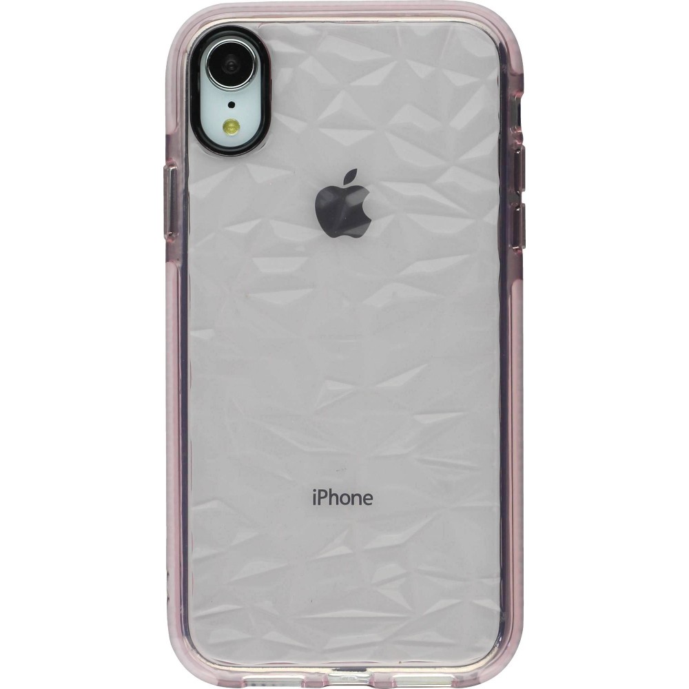 Hülle iPhone Xs Max - Clear kaleido - Rosa