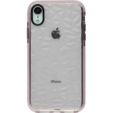 Coque iPhone Xs Max - Clear kaleido - Rose