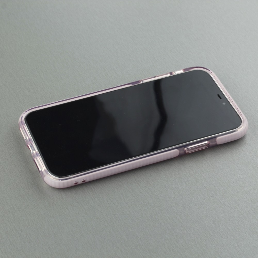 Hülle iPhone Xs Max - Clear kaleido - Rosa