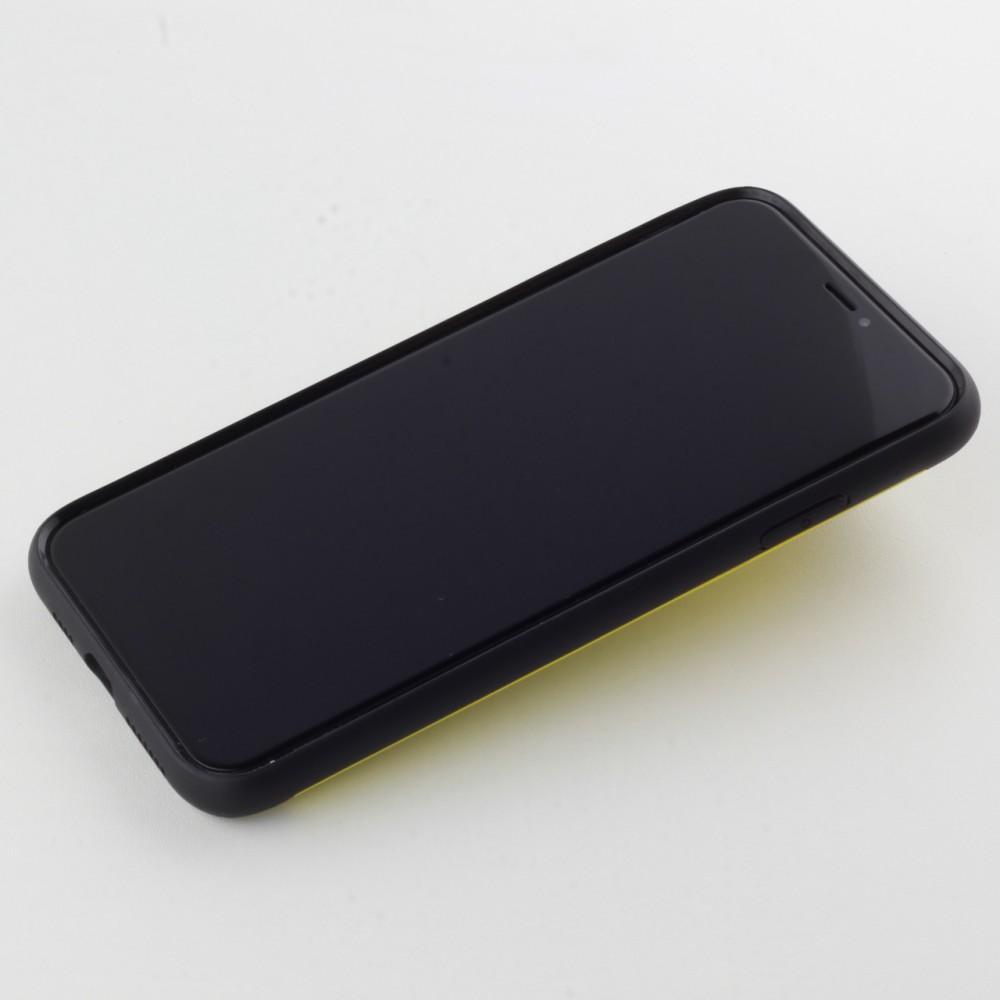 Hülle iPhone Xs Max - 2-In-1 AirPods - Gelb