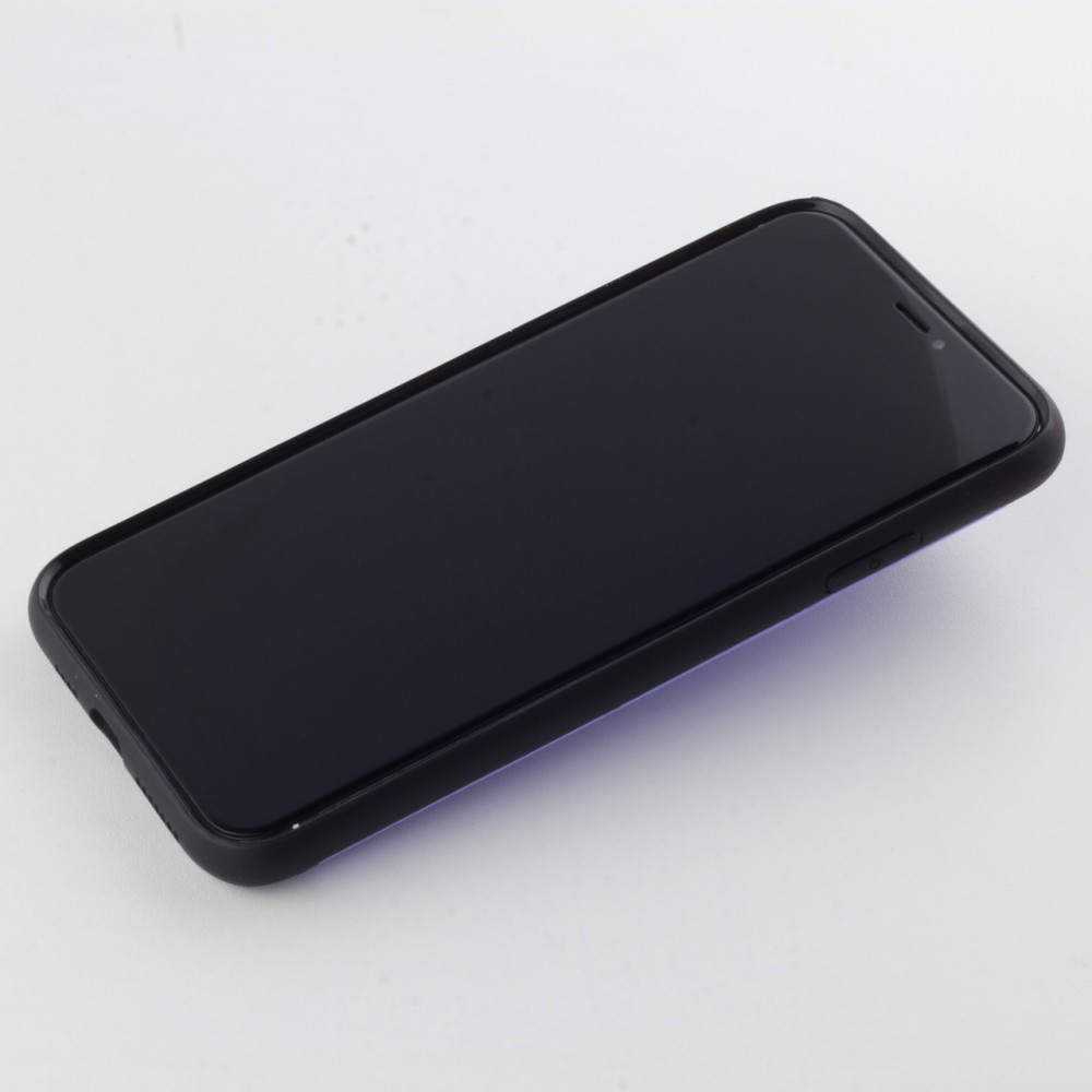 Hülle iPhone Xs Max - 2-In-1 AirPods - Violett