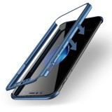 Hülle iPhone XR - 360° Full Body dunkelblau