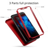 Coque iPhone XR - 360° Full Body - Rouge