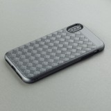 Hülle iPhone Xs Max - Braided - Grau