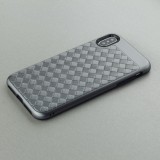 Coque iPhone Xs Max - Braided - Gris