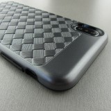 Coque iPhone Xs Max - Braided - Gris