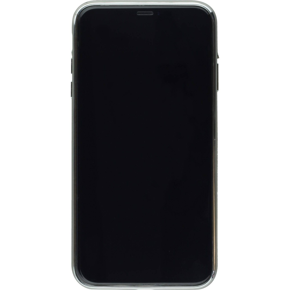 Coque iPhone Xs Max - Bumper Diamond - Argent