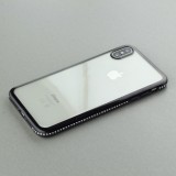 Coque iPhone Xs Max - Bumper Diamond - Noir