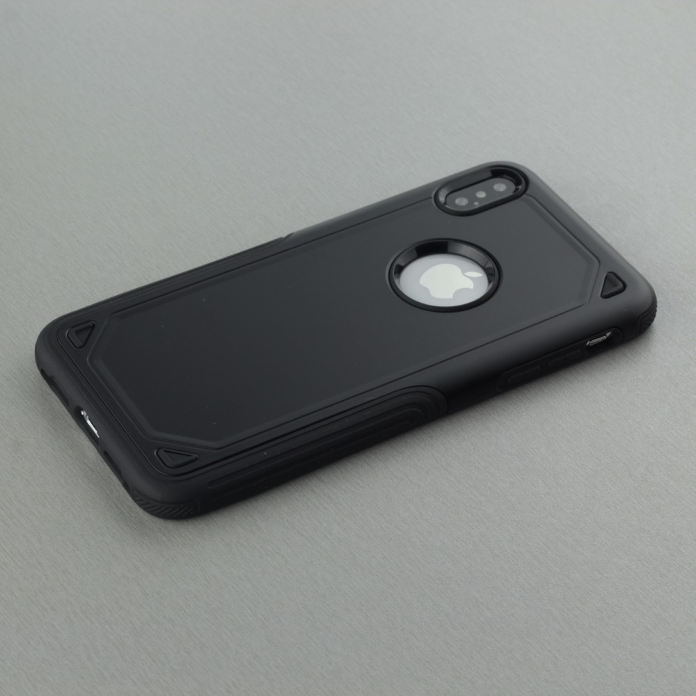 Hülle iPhone XR - Defender Case - Schwarz