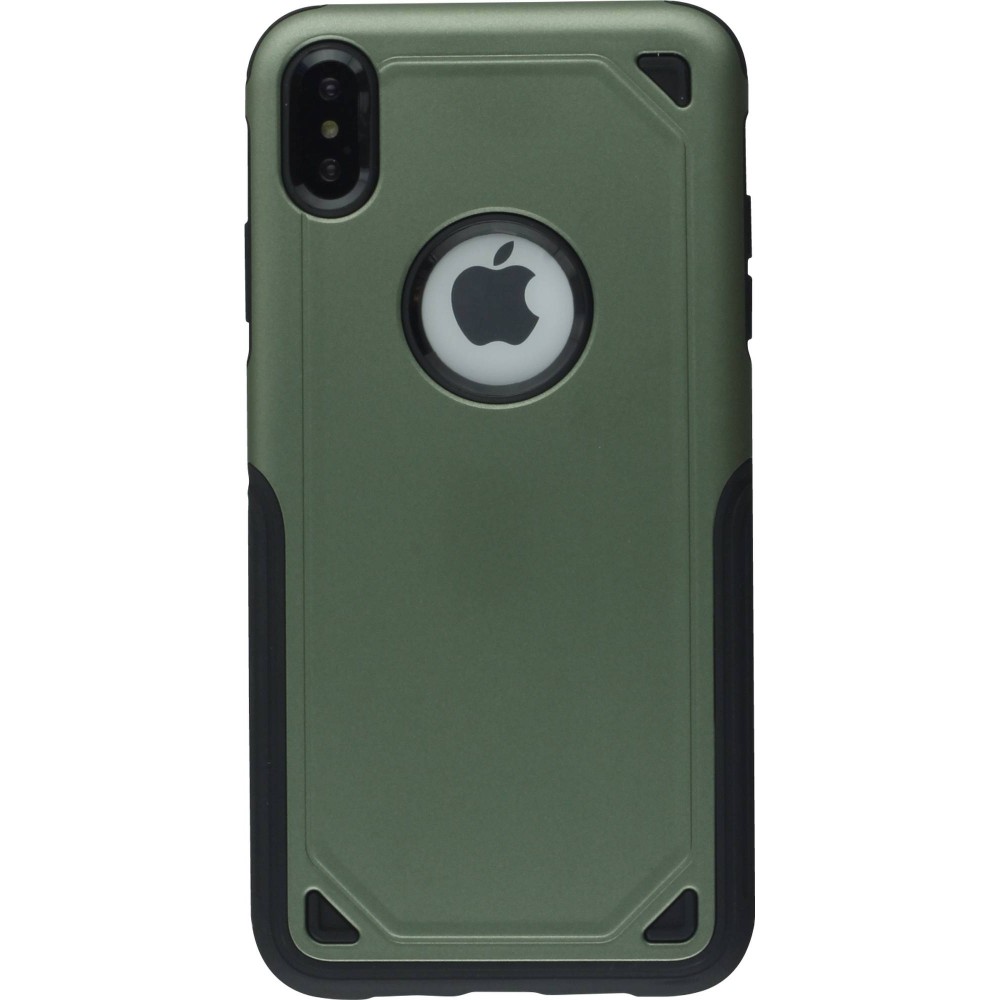 Hülle iPhone XR - Defender Case - Dunkelgrün