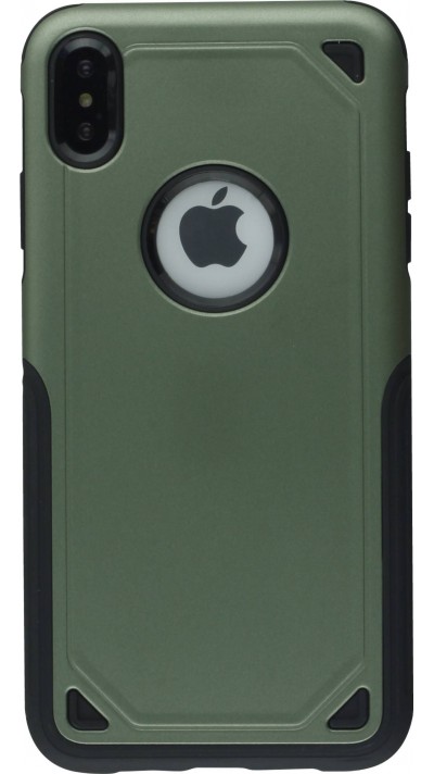 Hülle iPhone XR - Defender Case - Dunkelgrün