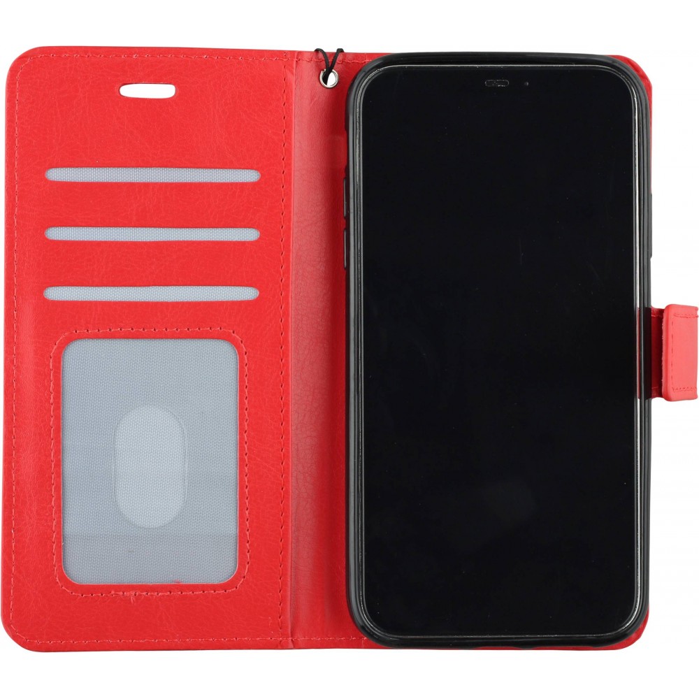 Coque iPhone XR - Premium Flip - Rouge