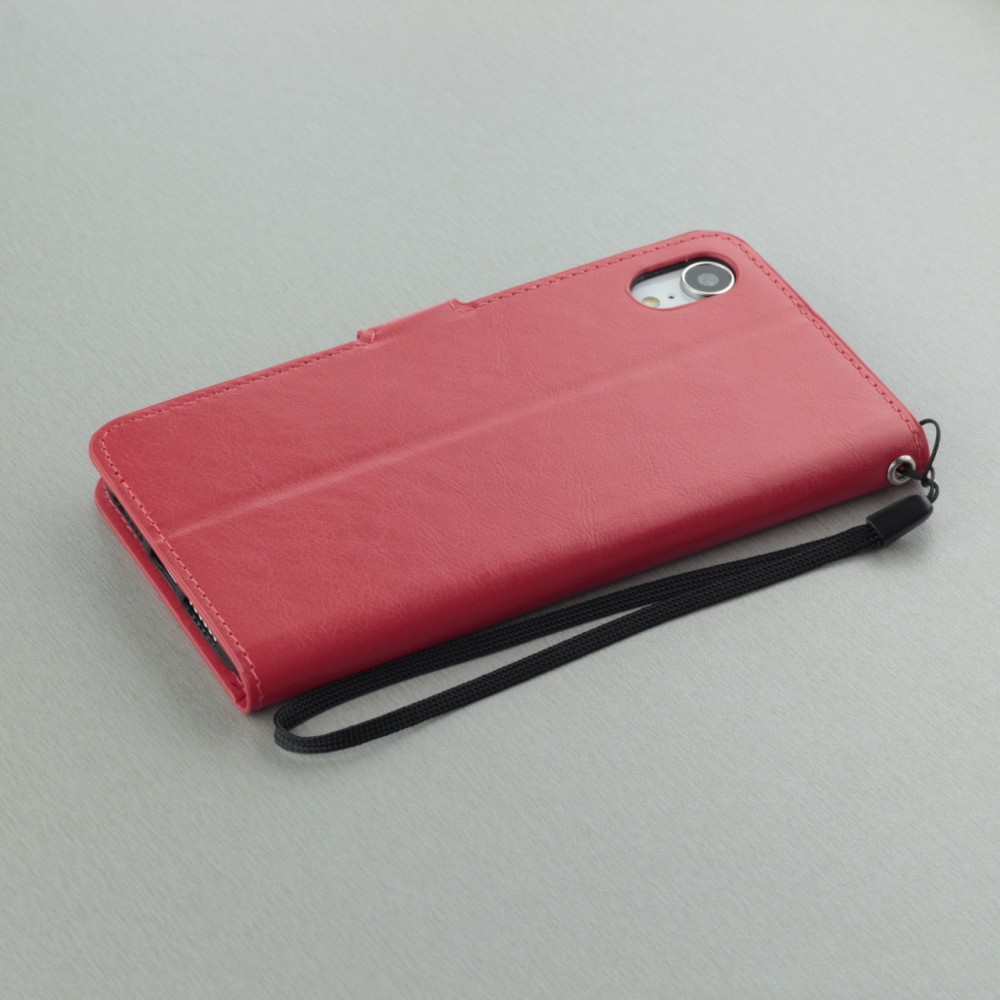 Coque iPhone XR - Premium Flip - Rouge