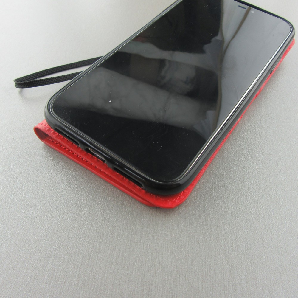 Coque iPhone XR - Premium Flip - Rouge