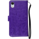 Coque iPhone XR - Premium Flip - Violet