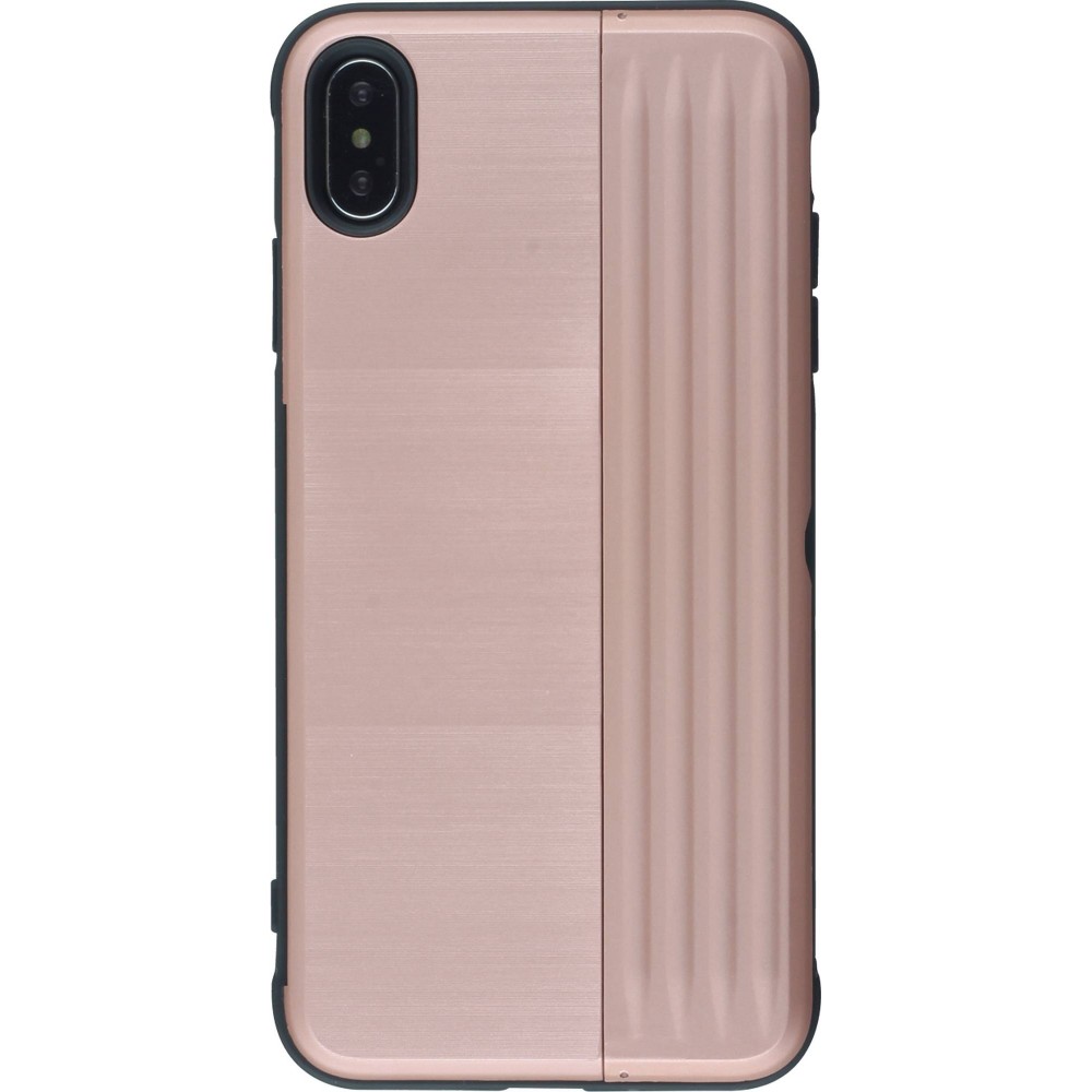 Coque iPhone Xs Max - Secret card - Rose